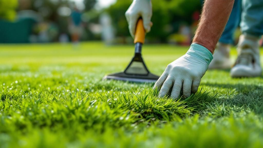 Wimbledon’s grass court Maintenance Secrets Revealed By the head groundskeeper